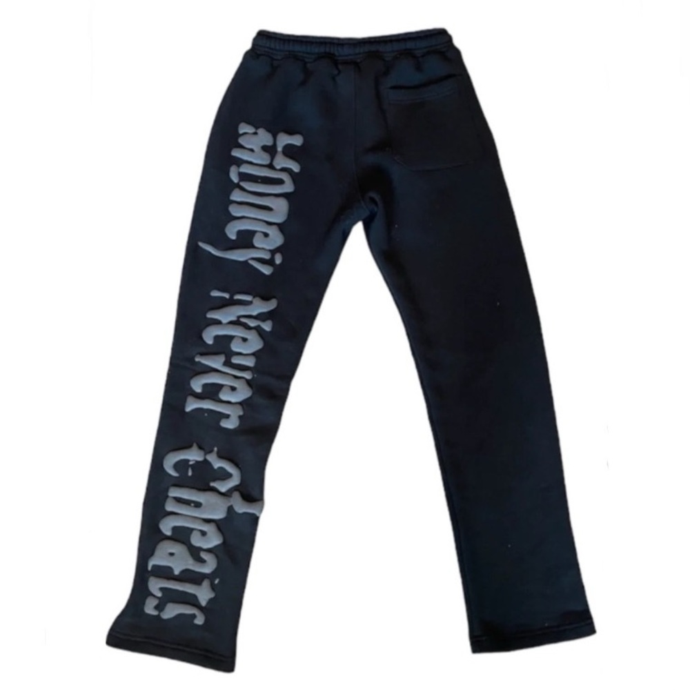 RARE playamade money never cheats puff ink sweatpants